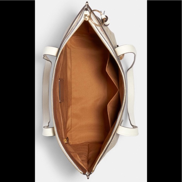 Coach May Tote Signature Canvas Dandelion Flrl Pnt - Picture 6 of 16